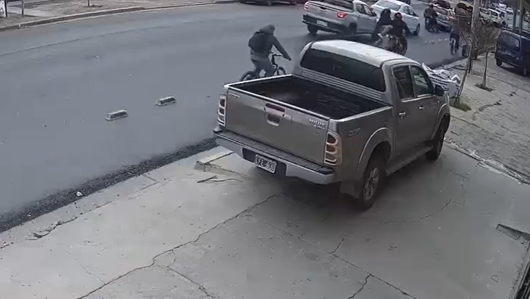 El robo de motochorros en el Oeste neuquino