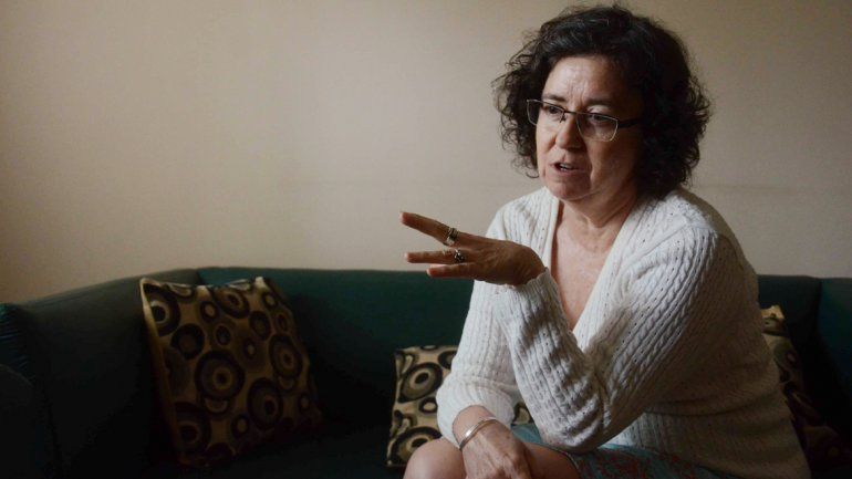 En su casa de Plottier