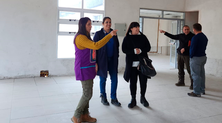 Ponen a punto edificios escolares del interior neuquino tras la reactivación de obras