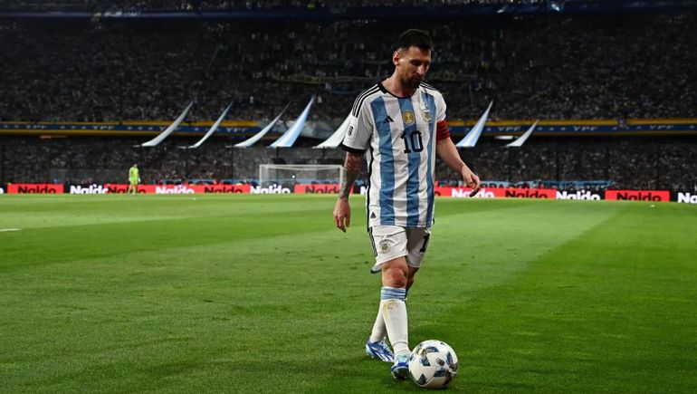 La Selección argentina juega en La Bombonera antes de defender el título