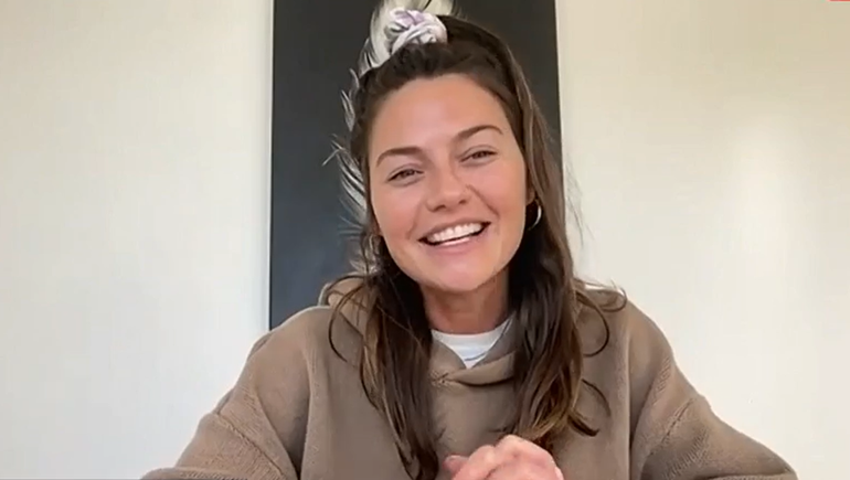 Sofía Jujuy Jiménez vía zoom con LM Play