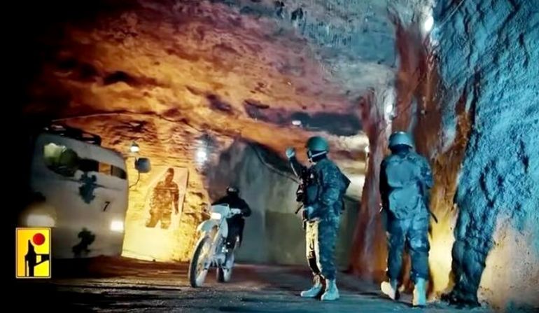 Otra escena del video de Hezbollah.
