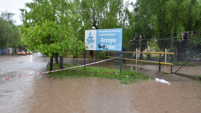 Controlar este arroyo es central para evitar inundaciones.