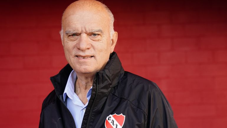 Néstor Grindetti, presidente del Rojo Néstor Grindetti, presidente del Rojo
