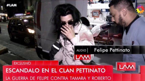 pettinato denuncio que esta internado contra su voluntad