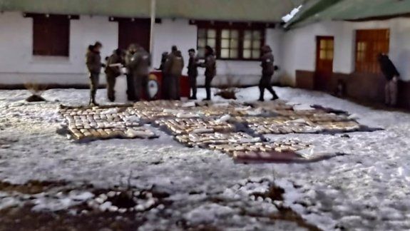 El cargamento de drogas secuestrado supera los $110 millones