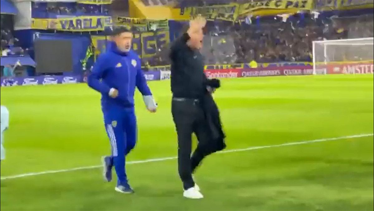 Queremos la Copa: el canto de Battaglia junto a la hinchada de Boca