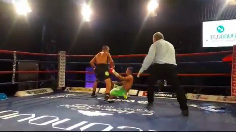 Preocupación por un terrible nocaut: fue a parar al hospital y se encuentra con respirador