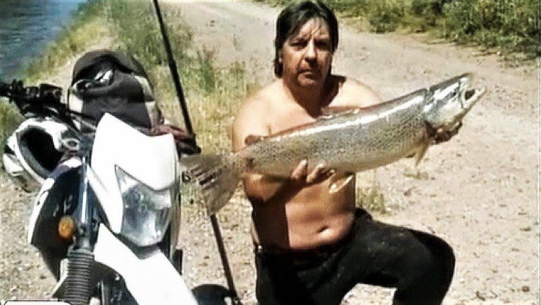 Pescó una trucha de 6 kilos en el Canal Principal