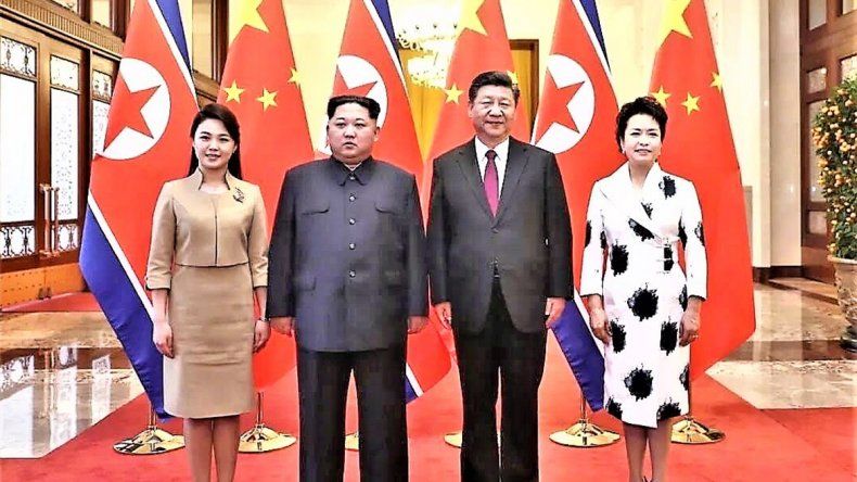 Kim viajó a China y anunció el desarme nuclear de Corea del Norte