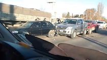video: tremendo choque en cadena en ruta 151 a la altura de cipolletti