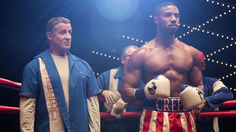Rocky Balboa se despide del box en Creed 2