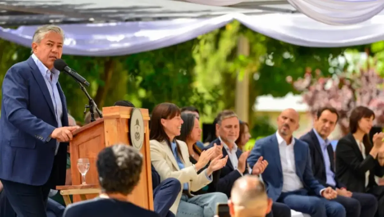 El gobernador Rolando Figueroa envió un fuerte mensaje a los narcos desde Andacollo