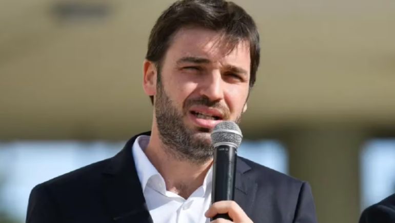 Ignacio Torres, gobernador de Chubut. Ignacio Torres, gobernador de Chubut.