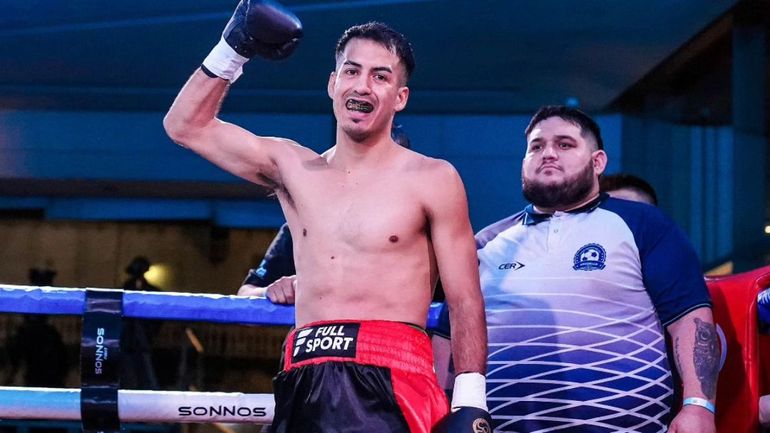 Matías Romero consiguió el título OMB de boxeo.