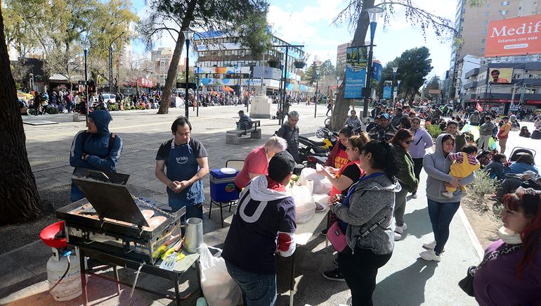 Durante la última jornada de lucha de las organizaciones sociales se emitió una orden de desalojo. Durante la última jornada de lucha de las organizaciones sociales se emitió una orden de desalojo.