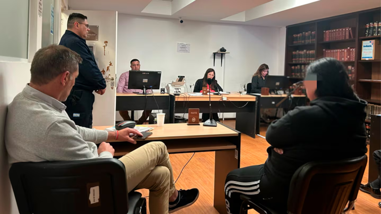 La audiencia de formulación de cargos. Foto: TN La audiencia de formulación de cargos. Foto: TN