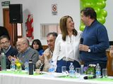 Arabela Carreras reapareció en la escena pública con críticas al gobernador Alberto Weretilneck,