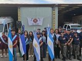 Barda del Medio también tuvo su festejo en el día del Bombero.
