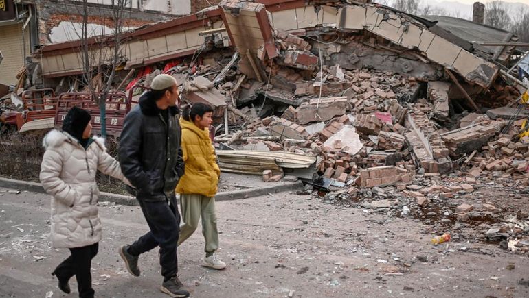 Fuerte terremoto en China dejó un saldo de 118 personas muertas