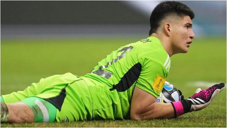 Al igual que el Dibu Martínez en el pasado, Florentín tuvo un error contra Alemania Al igual que el Dibu Martínez en el pasado, Florentín tuvo un error contra Alemania