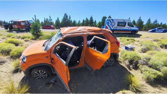 Ruta 40: una familia chilena volvía de un entierro
