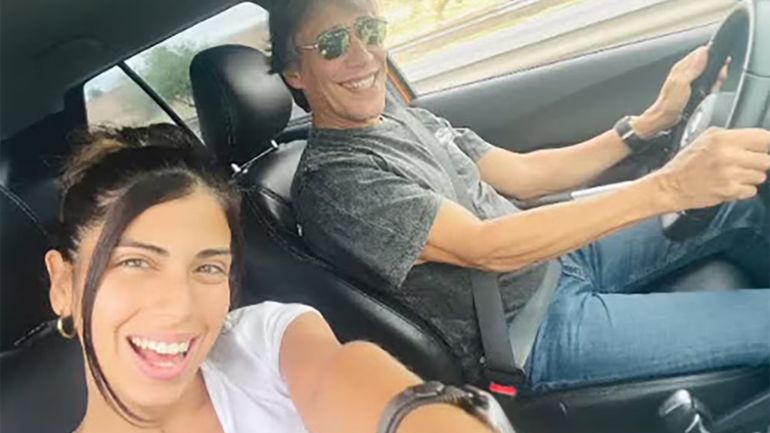 Fabián Gianola y su novia Fabián Gianola y su novia