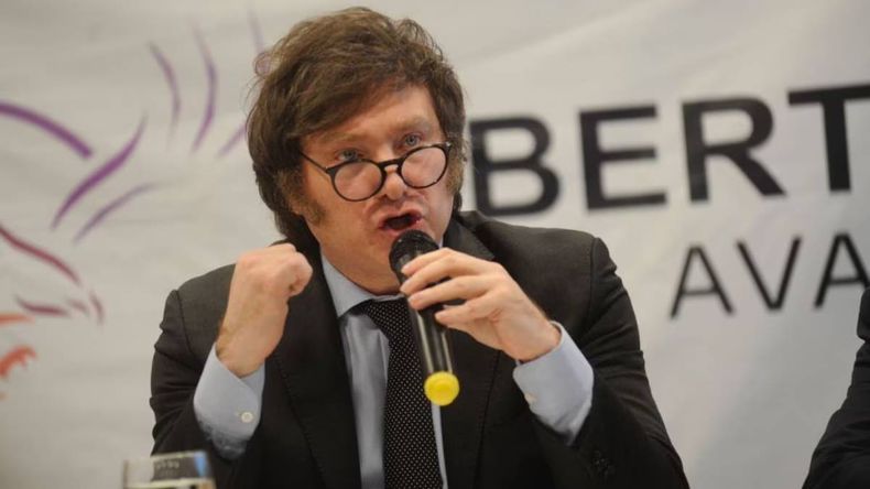 Javier Milei, en plena reorganización de su espacio de cara al balotaje.