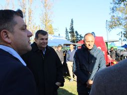 El ministro de Economía, Producción e Industria, Guillermo Koenig, en la exposición. Foto: gentileza El ministro de Economía, Producción e Industria, Guillermo Koenig, en la exposición. Foto: gentileza