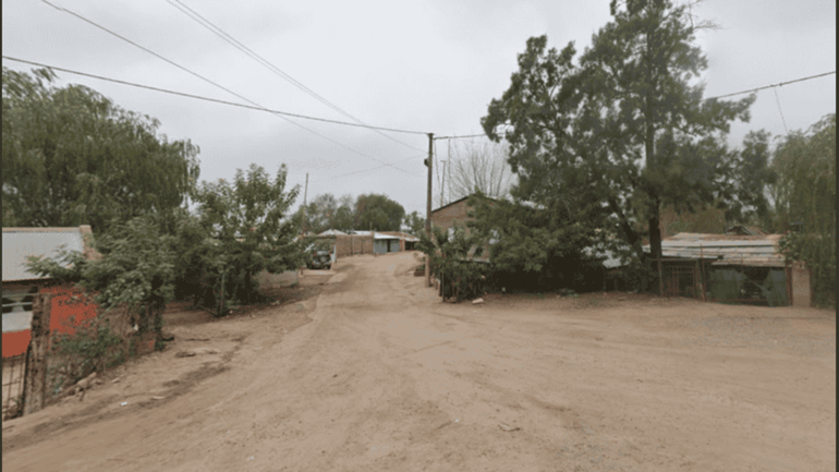 En este barrio ocurrió el crimen del joven que reclamó su bicicleta / Foto Google Maps