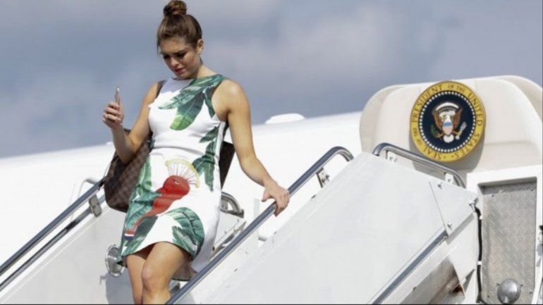 Hope tiene 28 años y es amiga de la hija mayor del presidente de EE.UU.