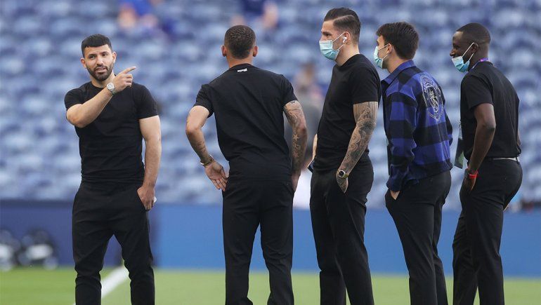 Emocionante: la canción con la que el City despide a Agüero en la final