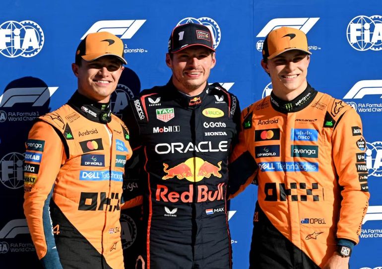 La Fórmula 1 descalificó a Lando Norris y Oscar Piastri tras el Gran Premio de Las Vegas.