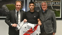 Pity Martínez, nuevo refuerzo de River. Pity Martínez, nuevo refuerzo de River.