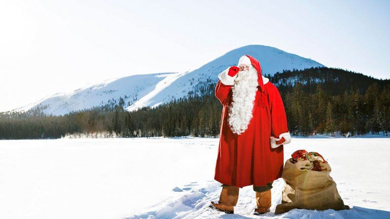 Se puede seguir el viaje de Papá Noel por la web