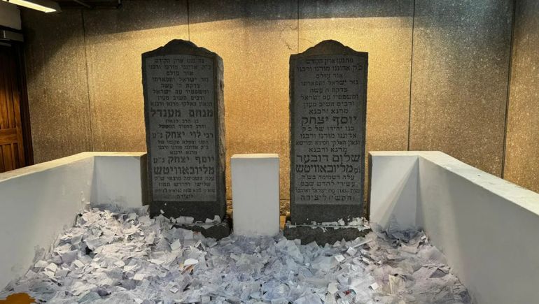 La tumba del Rebe de Lubavitch, un lugar icónico en Estados Unidos. La tumba del Rebe de Lubavitch, un lugar icónico en Estados Unidos.