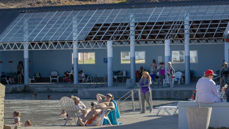 Laguna del Chancho, Complejo Termal Copahue. Laguna del Chancho, Complejo Termal Copahue.