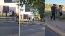 La riña se produjo afuera de un boliche de Plottier durante la madrugada del 25.
