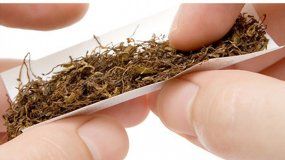 Los cigarrillos armados y los comunes son malos para la salud.