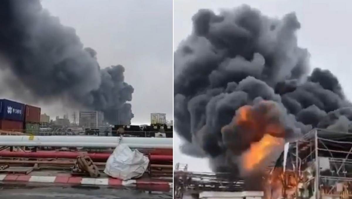 Irán bombardeó una planta química en Israel y hay temor por una fuga tóxica