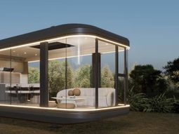 Las casas cápsulas se destacan por su diseño, practicidad, tecnología y comodidad. Se instalan rápidamente y tienen múltiples usos: turismo, oficinas, para parejas. Las casas cápsulas se destacan por su diseño, practicidad, tecnología y comodidad. Se instalan rápidamente y tienen múltiples usos: turismo, oficinas, para parejas.