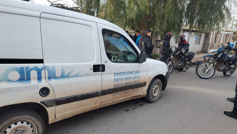 El procedimiento convocó a una importante cantidad de efectivos. Foto: gentileza.