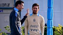 Scaloni habló sobre la lesión de Messi. Scaloni habló sobre la lesión de Messi.