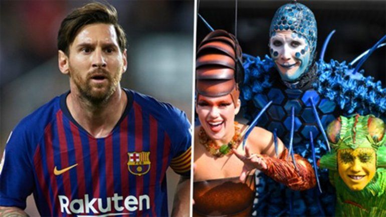 Cirque du Soleil hará un espectáculo de Lionel Messi