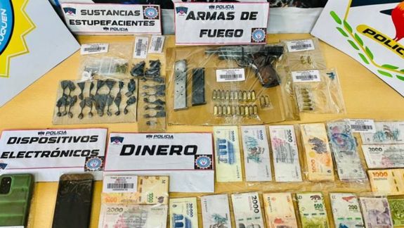Microtráfico de drogas en una casa: encontraron drogas