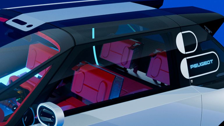 Peugeot Polygon, el concept que anticipa el próximo 208. Peugeot Polygon, el concept que anticipa el próximo 208.