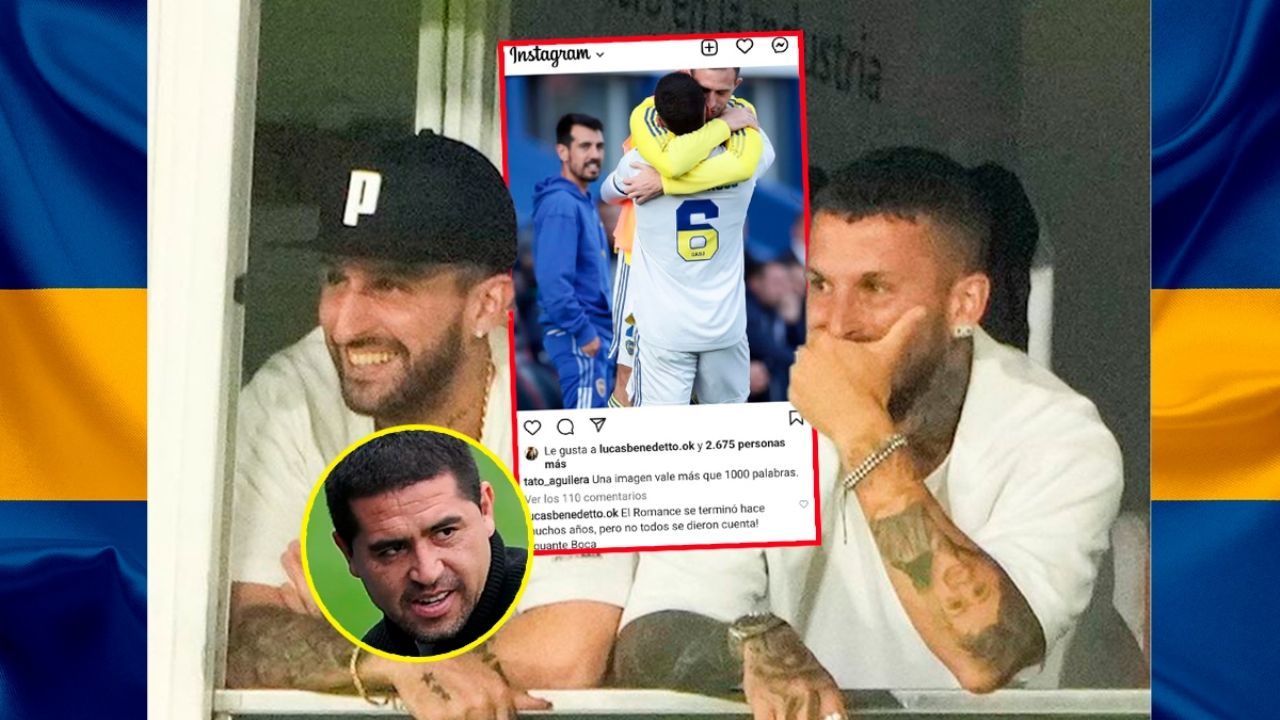 Las bombas del hermano de Benedetto contra Riquelme
