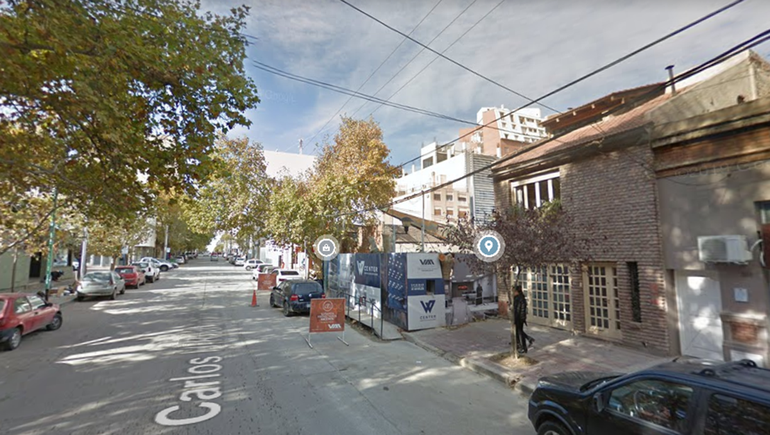 Susto en un edificio en construcción terminó con obrero hospitalizado