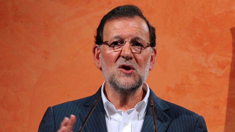 El candidato Mariano Rajoy.