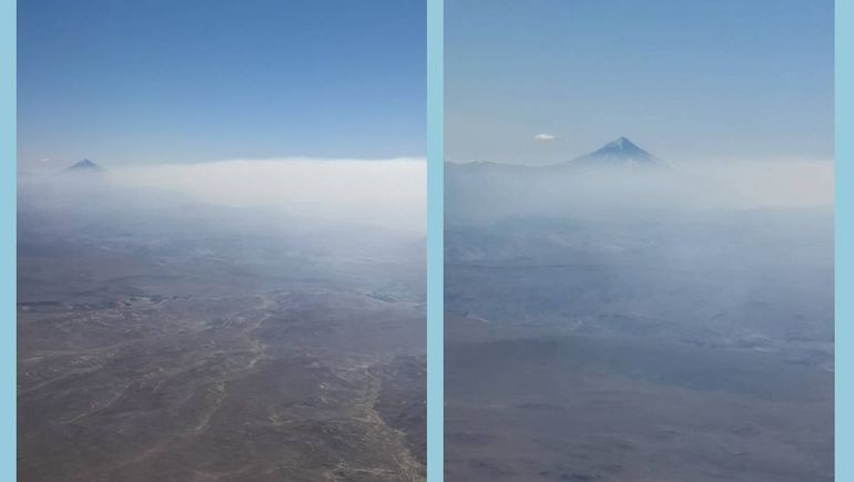 Incendio en Valle Magdalena: espesas nubes de humo cubren la cordillera neuquina